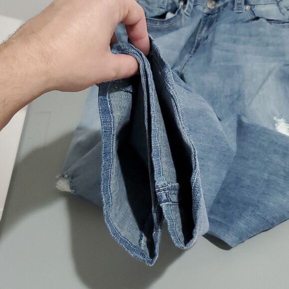 SEVEN7 28x29 Medium Tint Straight Leg Jeans - Picture 7 of 7